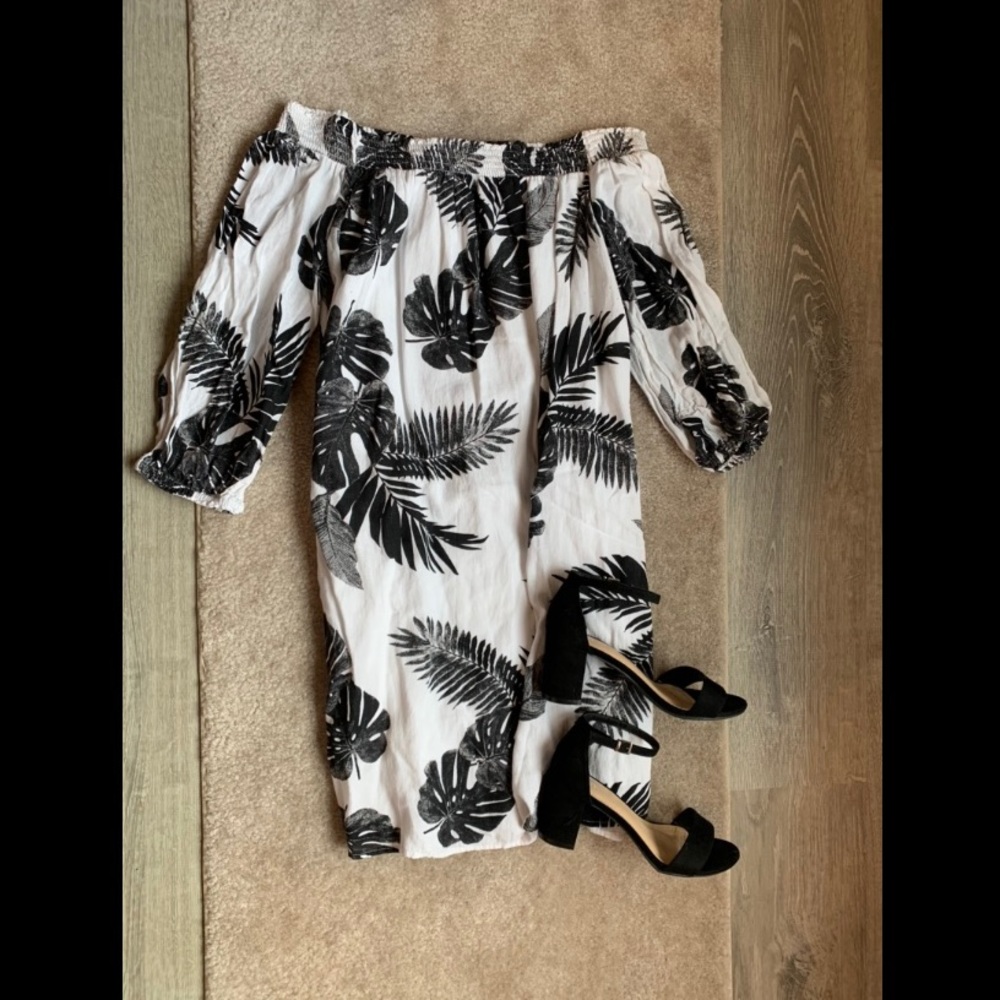 Palm tree dress